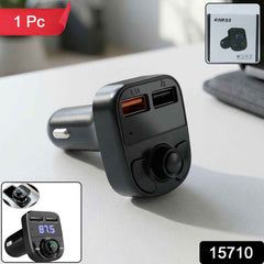 Wireless Car Charger – Dual USB Fast Charging & Handsfree Use