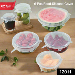Silicone Food Covers – 6 Pc Reusable Stretch Lids | Tidy Table
