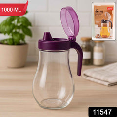Oil and Juice Pourer Bottle – 1000ml Leakproof Dispenser