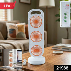Portable 3 in 1 Table Fan – Compact Personal Cooling Solution