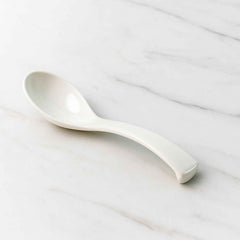 Plastic Soup Spoon – Deep Bowl with Ergonomic Handle