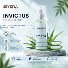 Siyera Invictus Fragrance Mist Ð Long-lasting Refreshing Spray
