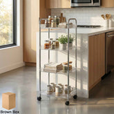4 Layer Storage Trolley with Wheels – Multipurpose Organizer Cart