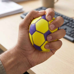Mini Rubber Football Stress Ball Ð Compact Stress Relief Toy