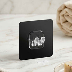 Adhesive Plastic Wall Hook Ð Damage-Free Strong Hold Organizer