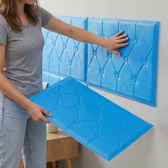 Self Adhesive 3D Foam Wall Panel Ð Stylish Cushioned Decor