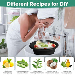 Silicone Face Ice Bowl – Space-Saving, Reusable Ice Tray