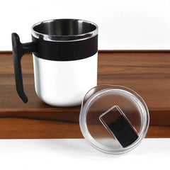 Insulated Mug – 350ml Stainless Steel, Spill-Resistant