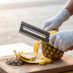 Stainless Steel Vegetable Peeler – Sharp, Comfortable Wooden Grip