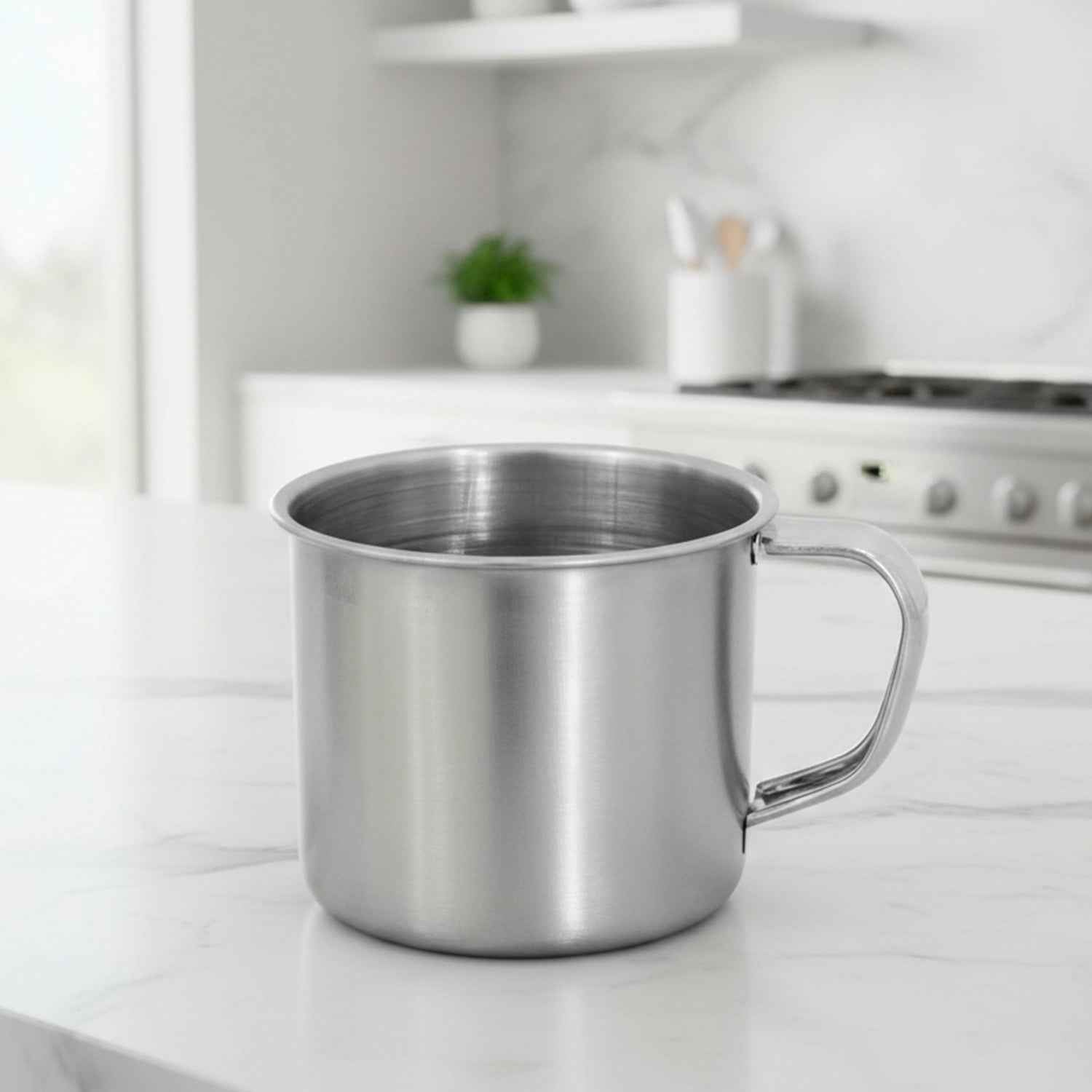 Stainless Steel Utility Mug – Durable Travel & Camping Cup