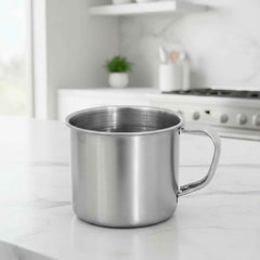 Stainless Steel Utility Mug – Durable Travel & Camping Cup