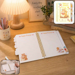 Cute Cartoon Spiral Diary Ð Compact & Durable Writing Journal