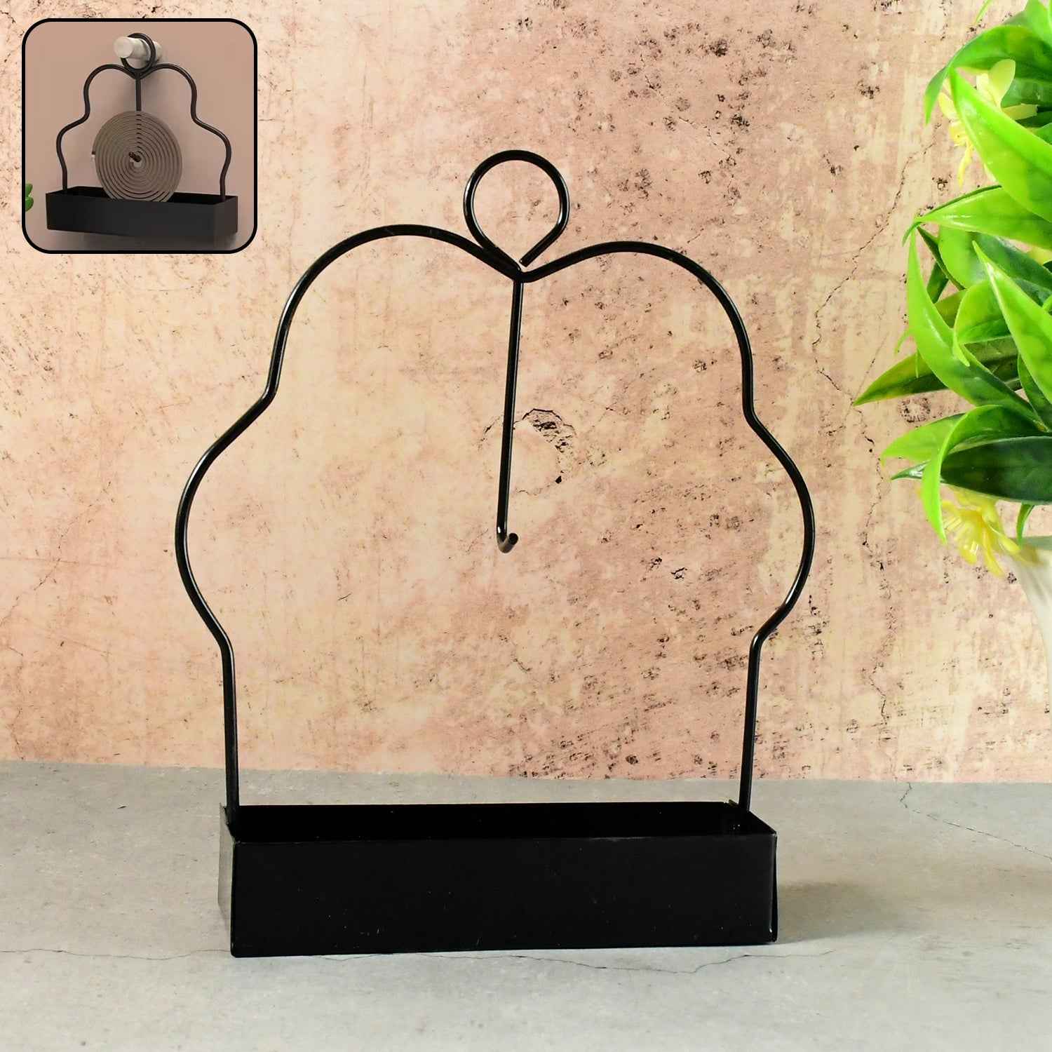 Mosquito Coil Holder – Safe Ash Catcher Stand for Home Use