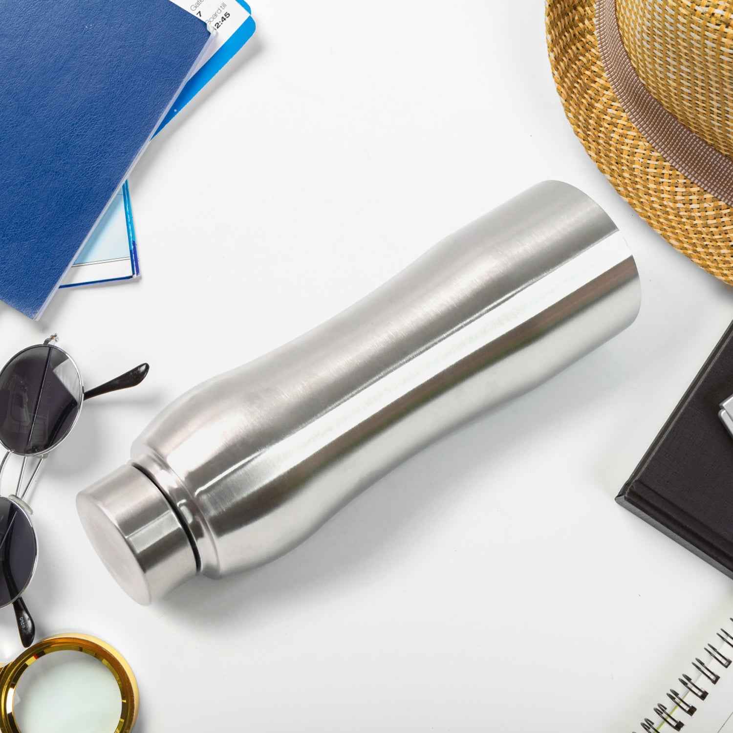 Stainless Steel Vacuum Insulated Water Bottle – 1 Litre Leak-Proof