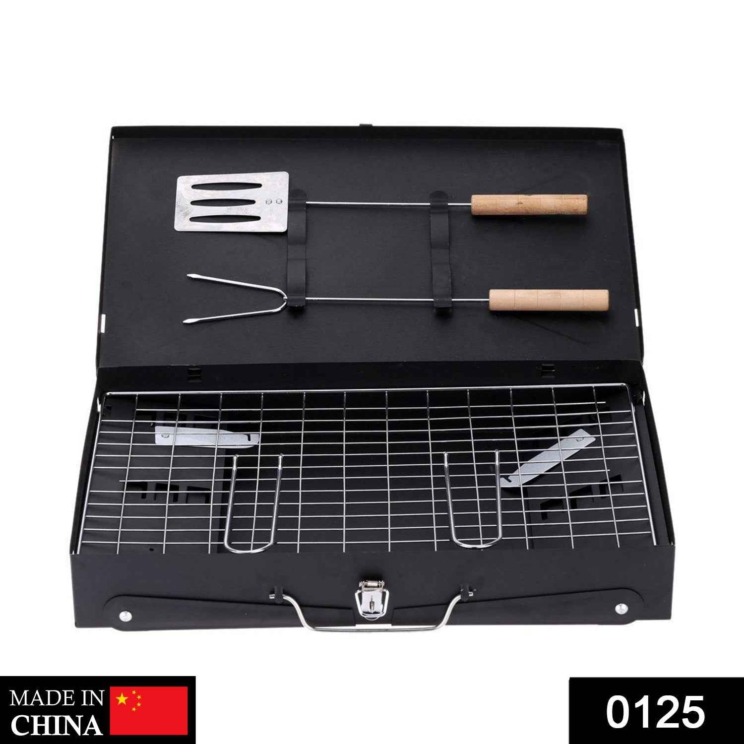 Portable Barbecue Grill – Stainless Steel Compact Briefcase | FirePot