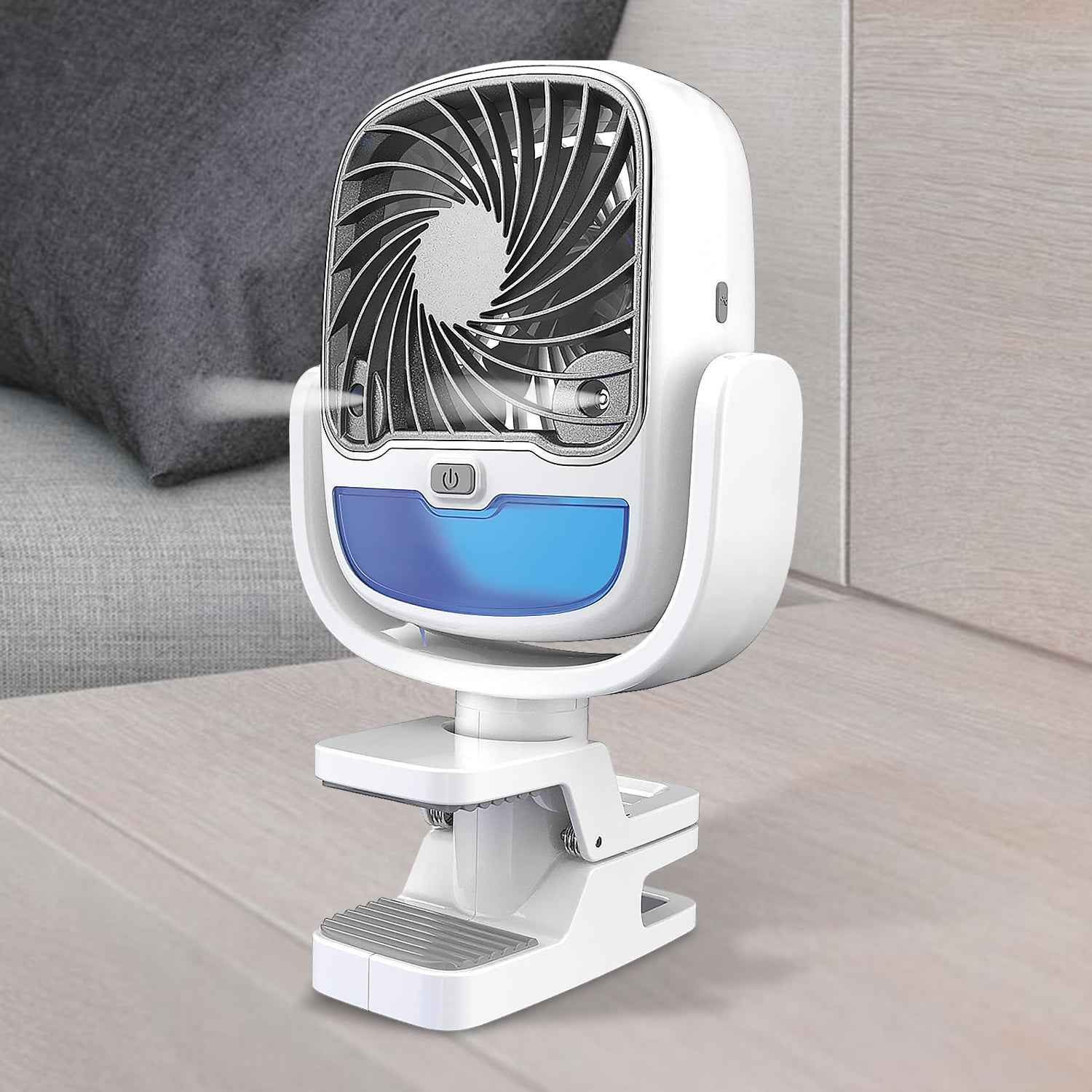 Portable Air Cooler – 3-Speed USB Rechargeable Fan | Velvet Wheels