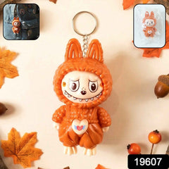Face Changing Cartoon Keychain Toy – 3 Fun Expressions