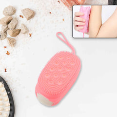 Silicone Bath Brush – Dual-Sided Body Scrubber | Velvet Wellness