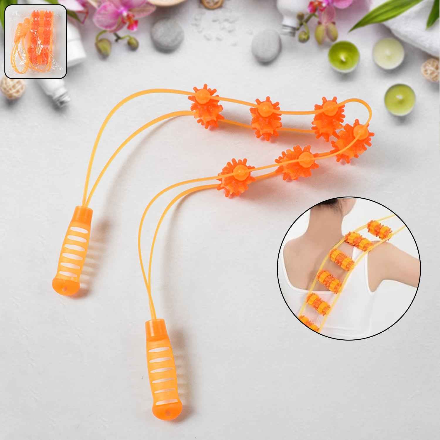 Back Massage Roller Rope Ð Portable Pain Relief & Muscle Relaxation