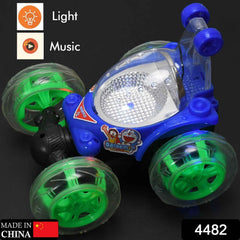 Stunt Remote Control Car – 360° Rolling, Lights & Music | Wagtail