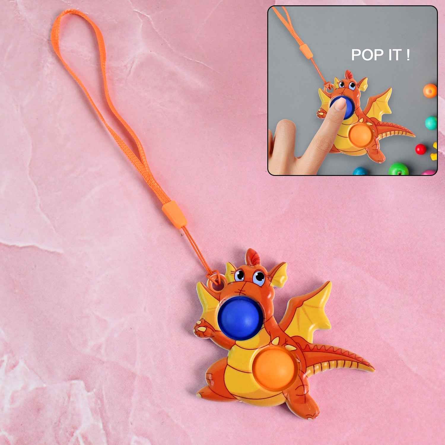 Dragon Push Pop Fidget Toy – Calming Sensory Stress Relief