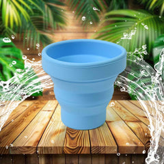 Foldable Silicone Travel Mug – Leakproof & BPA-Free | hydrozilla