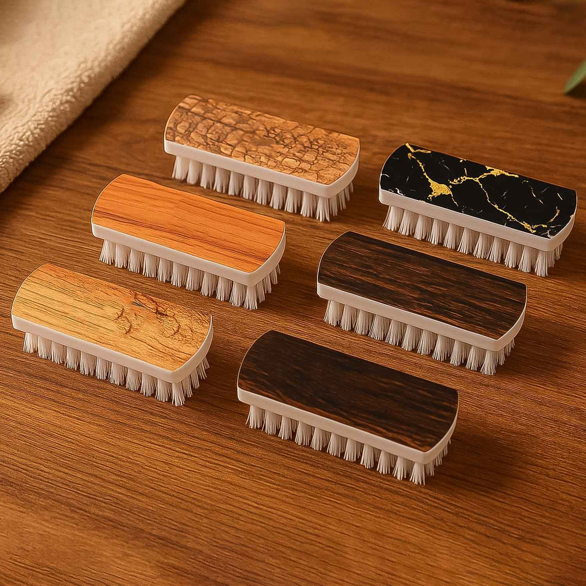 Laundry Brush Set – Heavy-Duty Nylon Bristle Cleaning