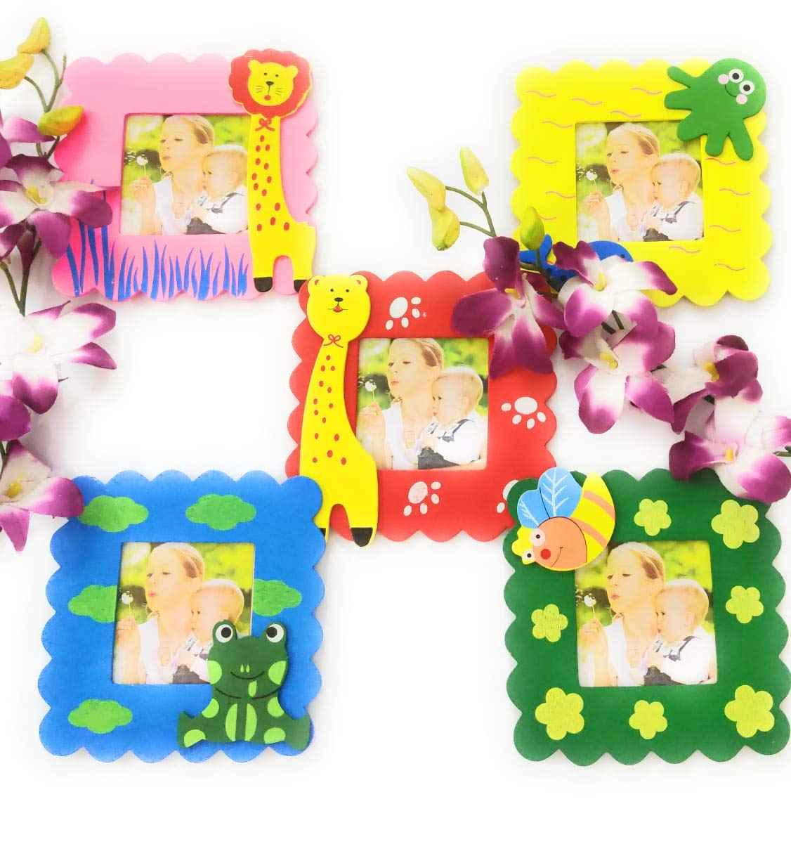 Baby Photo Frame – Cute Animal Design Tabletop Decor | Styleva