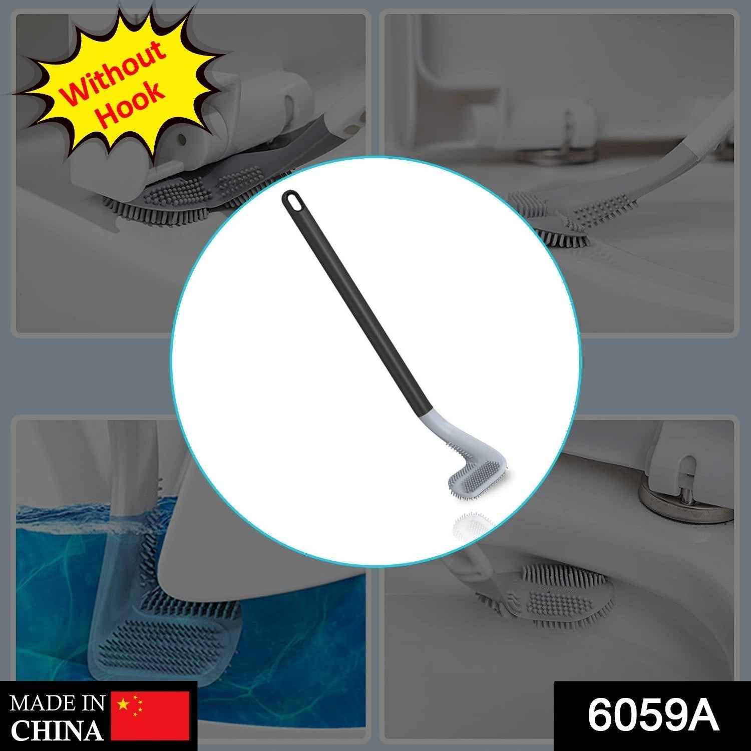 Golf Silicone Toilet Brush – Deep Cleaning & Hygiene | Storenzo
