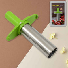 Chili Corer – Stainless Steel Pepper & Strawberry Tool | ToolMate Pro