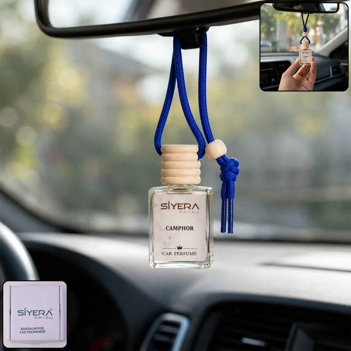 Camphor Car Perfume Ð Long Lasting Refreshing Fragrance