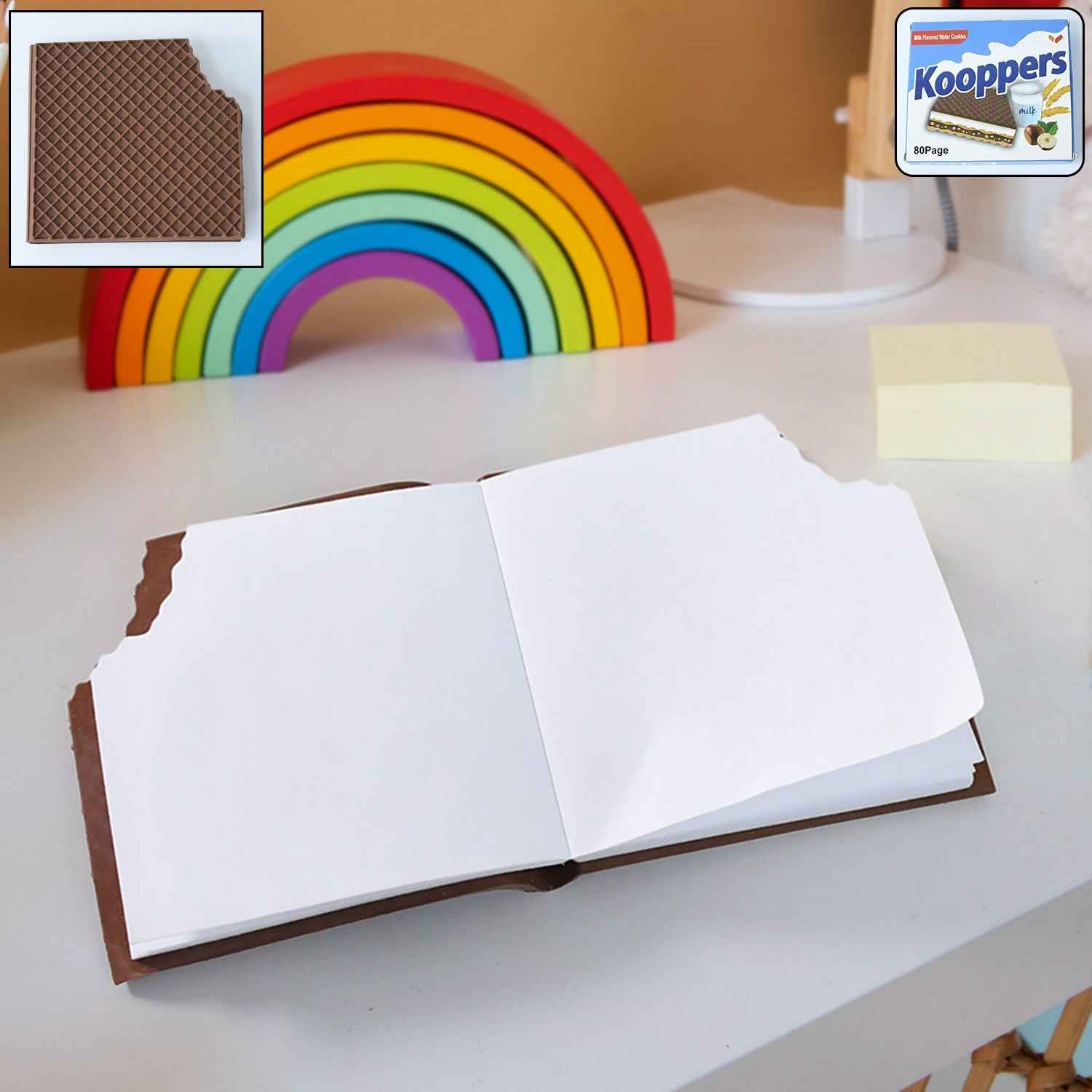 Chocolate Diary Notebook – Scented Writing Book for Kids | InkGlow