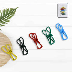 Metal Clothes Pins Clips – Durable Multi-Function Set of 5