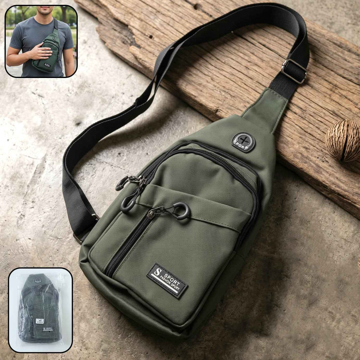 Waist Bag – Compact, Secure & Lightweight Travel Essential