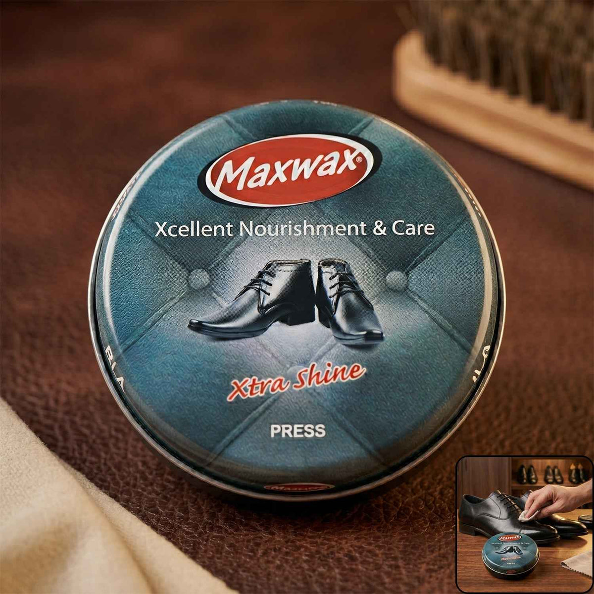 Black Shoe Polish Cream Ð Long-lasting Shine & Easy Application