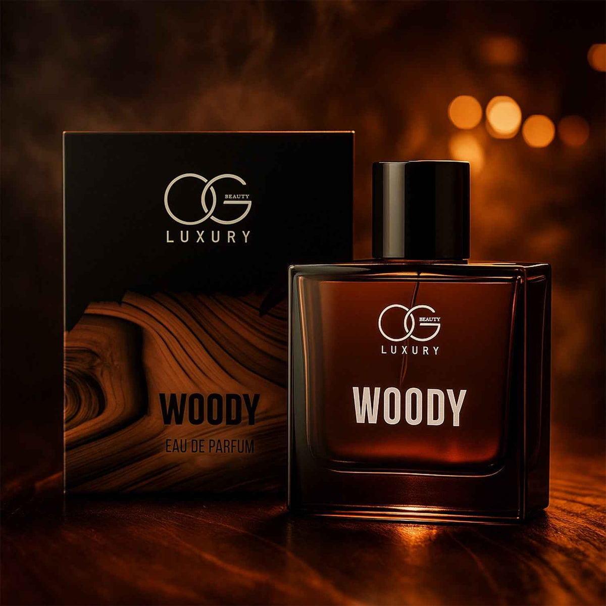 Woody Eau De Parfum – Long-Lasting Unisex Premium Fragrance 50 ML