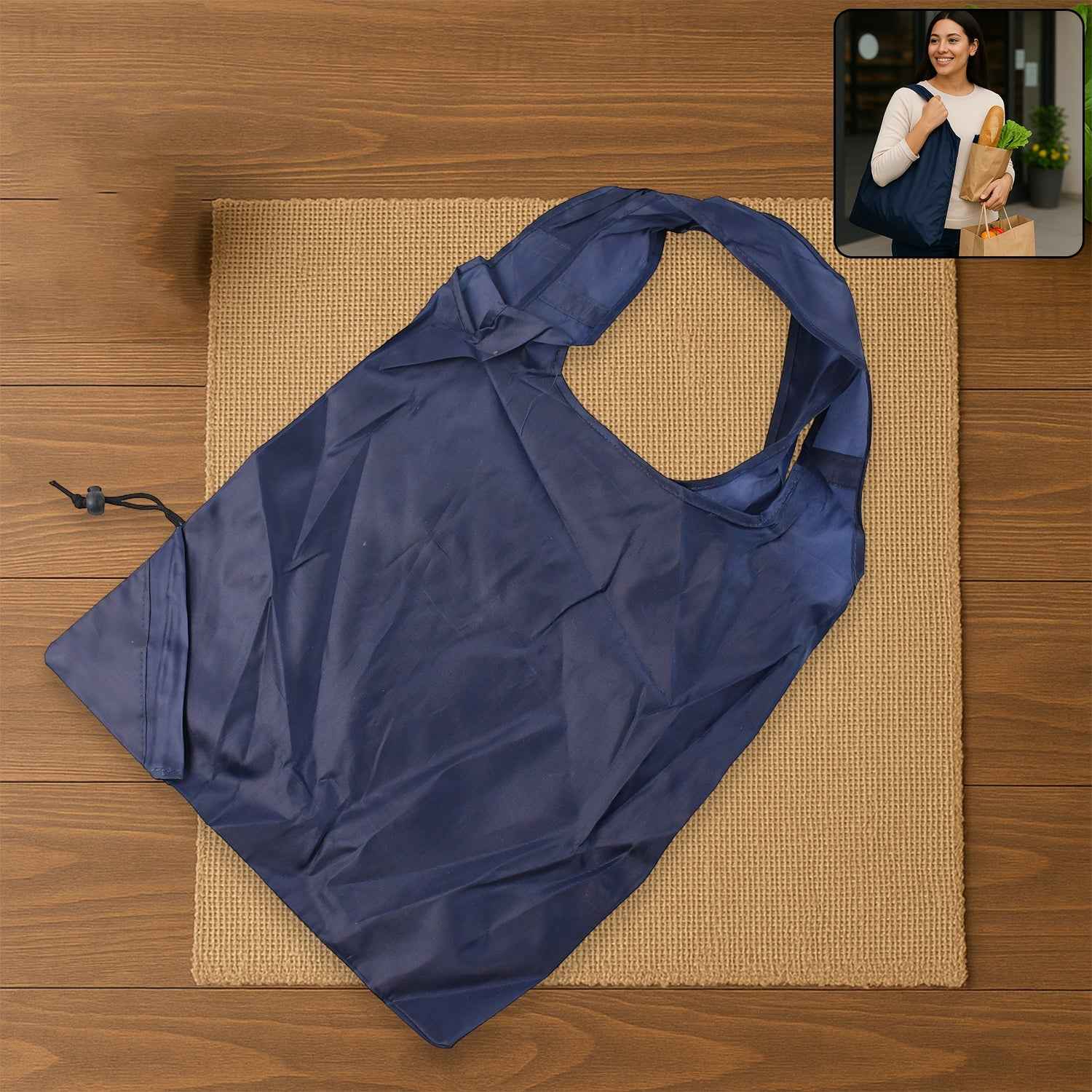 Reusable Grocery Bags – Foldable, Durable & Eco-Friendly | FERVENT