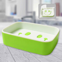 Portable Travel Soap Dish Box – Cute Smiley Face & Draining Design