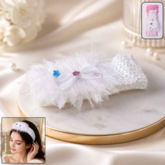 Baby Headband Ð Soft Elastic Floral Hair Accessory for Infants