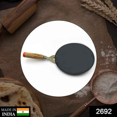 Wooden Handle Roti Tawa – Nonstick Iron Pan | Storenzo