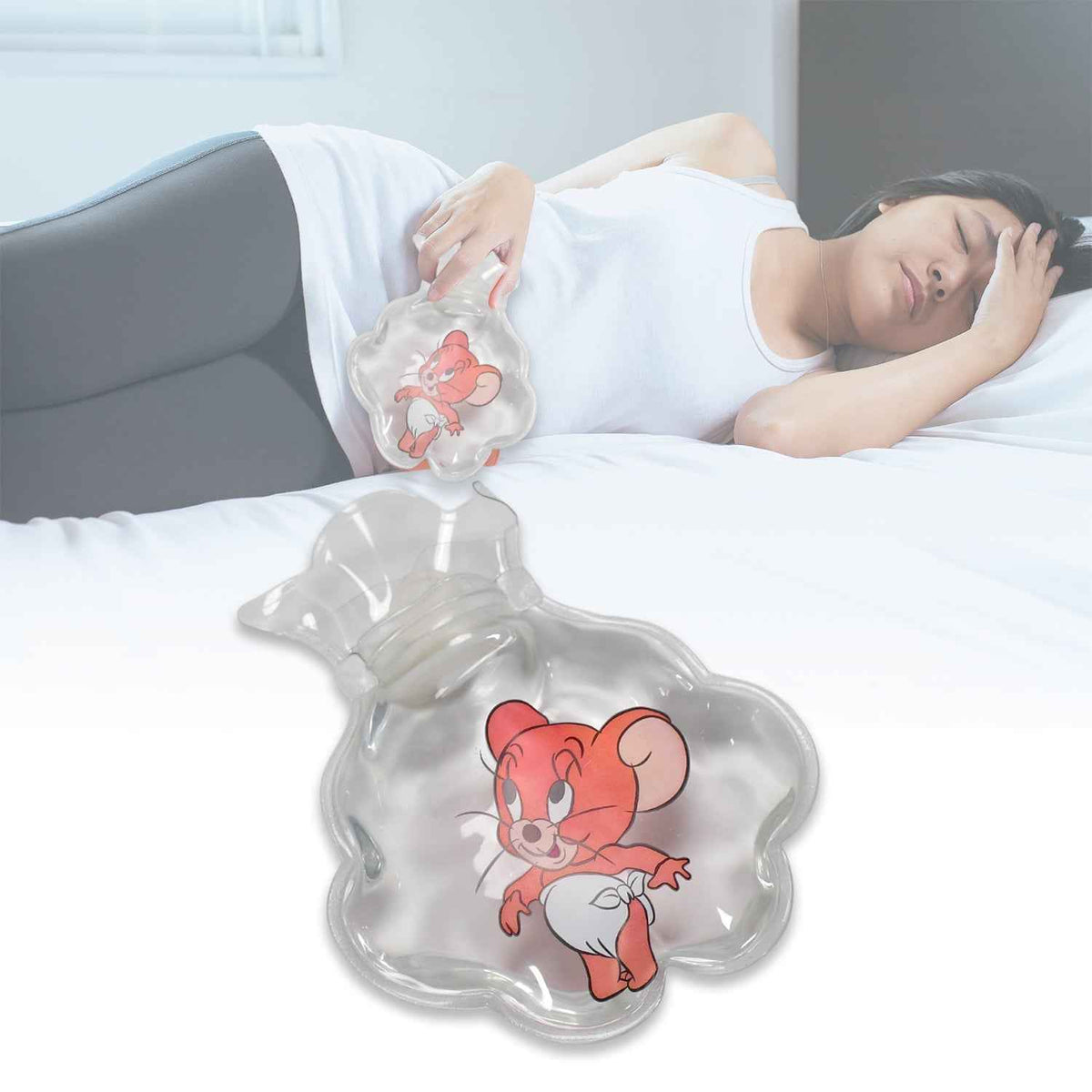 Transparent Hot Water Bag – Pain Relief & Cramp Comfort | Velvet Wellness