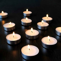 Smokeless Tealight Candles – 50 Pcs Set for Diwali | Indo Glow