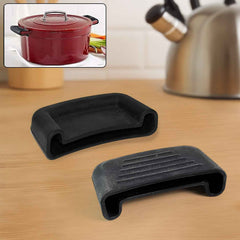 Silicone Pot Handle Sleeve – Heat Resistant & Anti-Slip Grip (2 Pc)