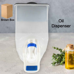 Wall Mounted Oil Dispenser – 1100ml No-Drip | Own Hydrate