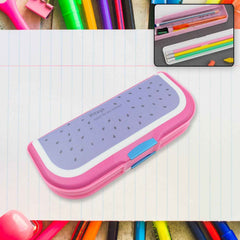 Cartoon Pencil Box – 2-Compartment for Kids | Deskrova