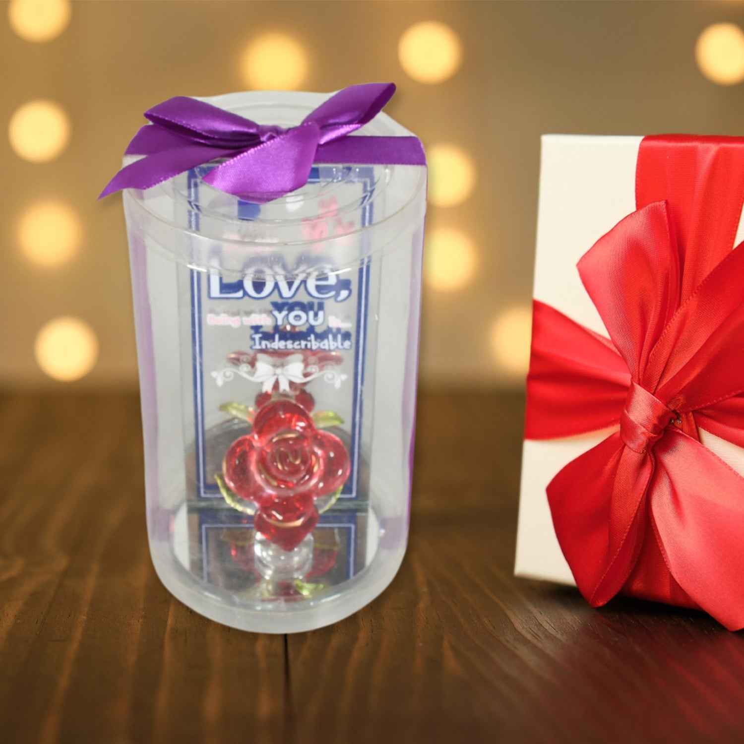 Rose Showpiece – Romantic Gift & Home Decor for Couples | Styleva