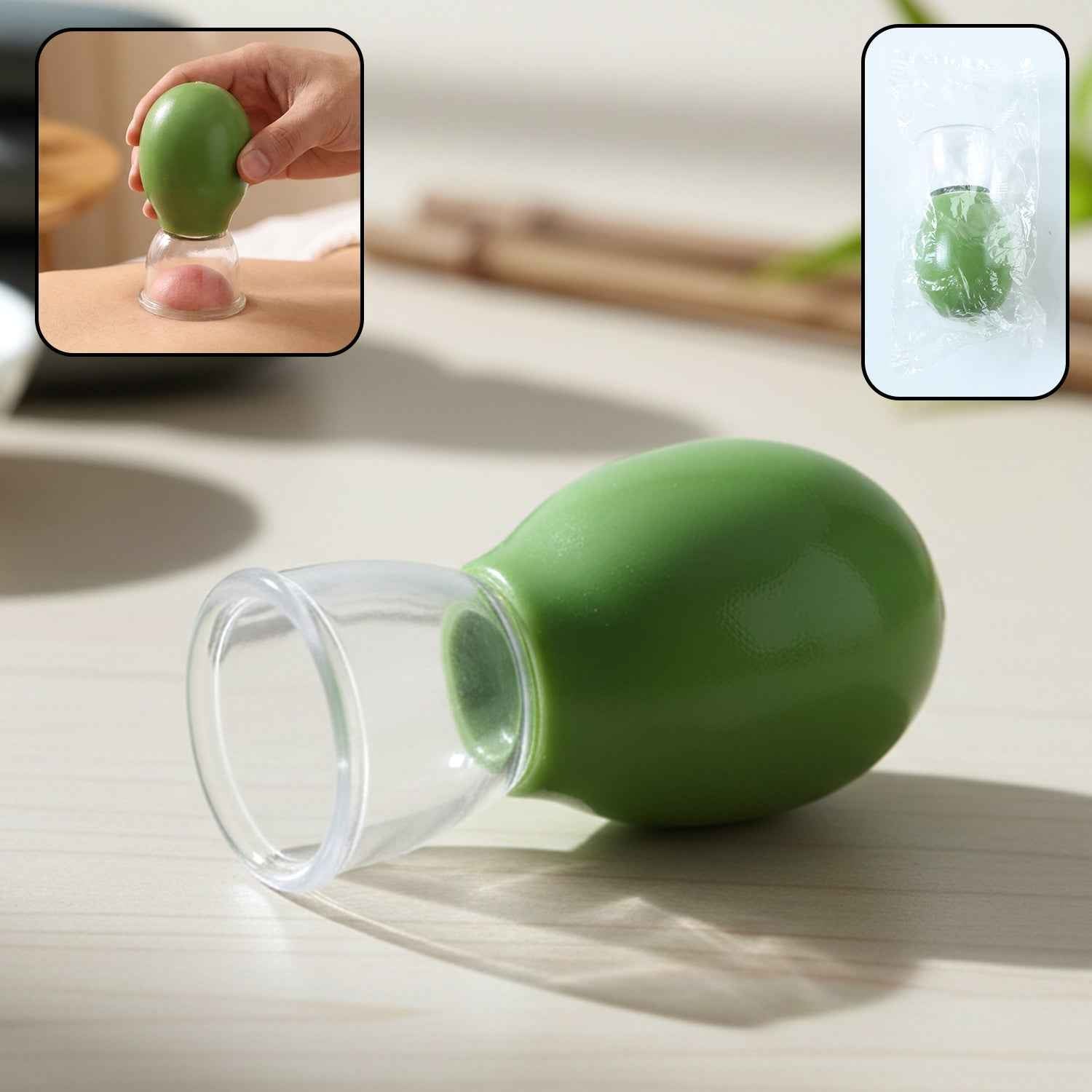 Silicone Vacuum Cupping Therapy Cup – Adjustable Suction Massage