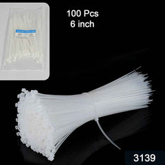 Nylon Cable Ties 6-Inch – Heavy Duty Self-Locking | Indo Glow