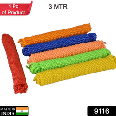 Heavy-Duty Clothesline – 3m Portable Drying Rope | BathNova