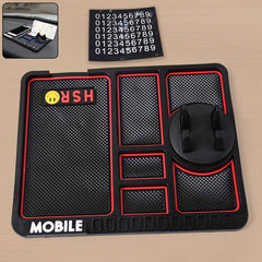 Car Dashboard Mat – Non-Slip Phone Holder for Secure Driving